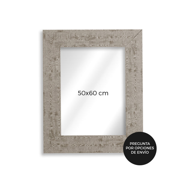 Espejo decorativo de 50x60cm con marco de 7cm SKU 7 – Fábrica Galería